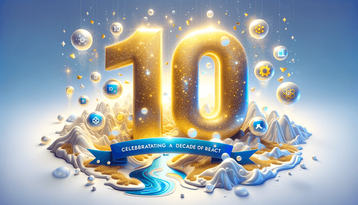 Celebrando una década de ReactJS: Un vistazo a su historia y hitos principales