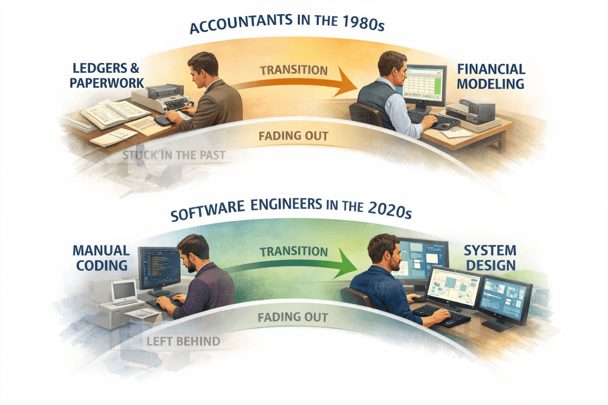 The Excel Moment: Why Every Profession That Absorbed a Transformative Tool Followed the Same Pattern